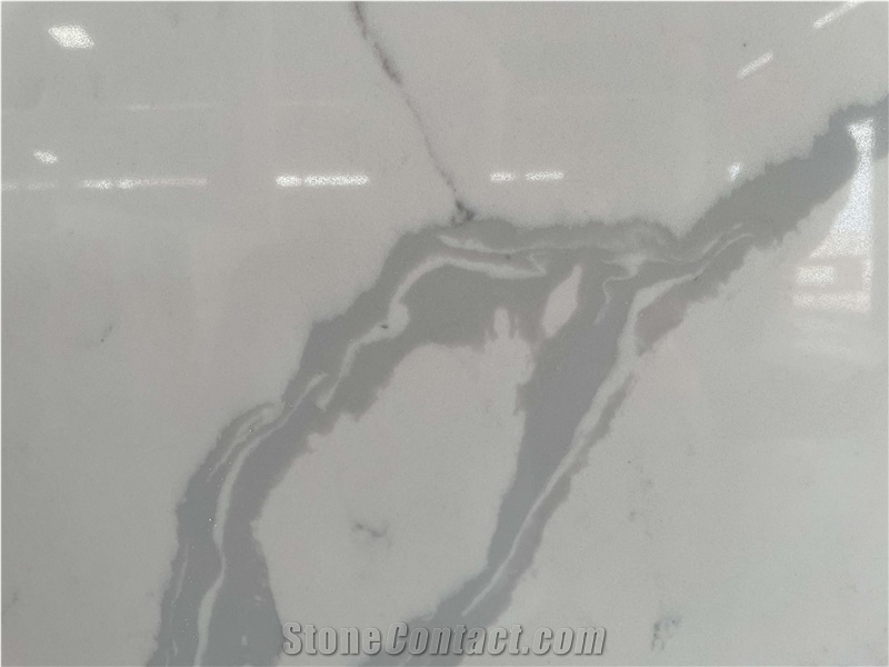 NQ7501 Calacatta Flower Waterflow Veining Best Selling Badan