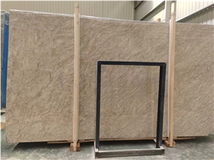 Aman Rose Beige Marble Slab