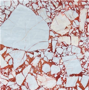 Carmen Rossa Queen Marble Slab
