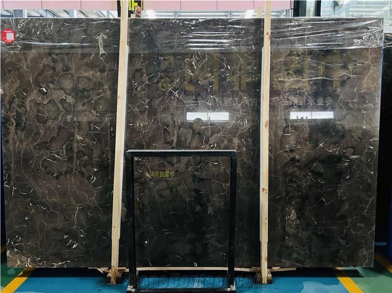 Chinese Brown Marble Slab