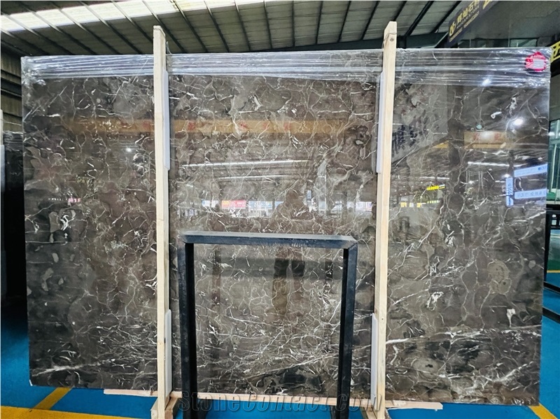 Chinese Brown Marble Slab