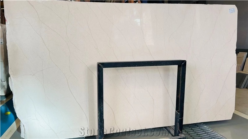 Croatia Sivac Venato Beige Limestone Slab