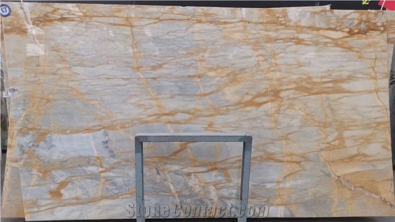 Giallo Siena Unito Marble Slab
