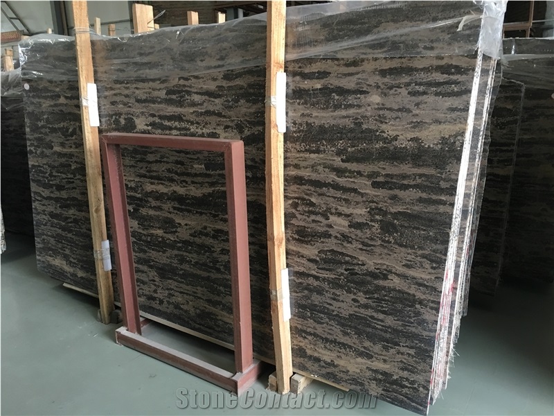 Golden Beach Brown Marble Slab