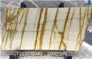 Italy Giallo Siena Golden Marble Slab