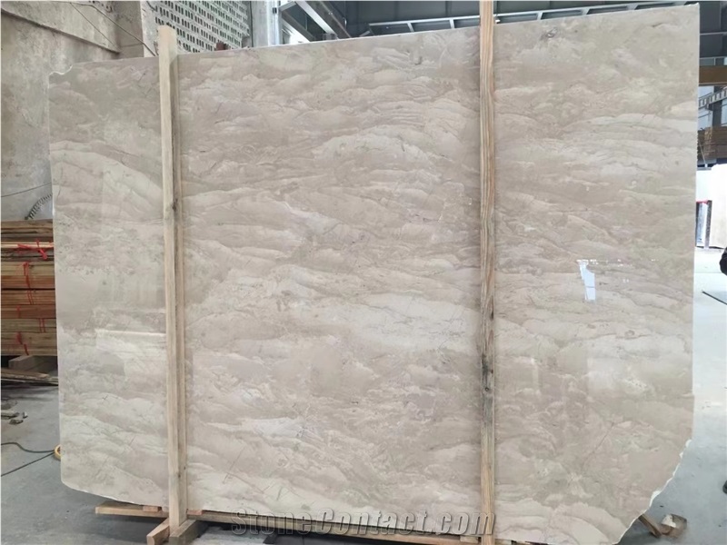 Omani Light Beige Marble Slab