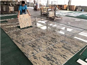 Philippines Apollo Mocca Gold Marble Slab