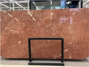 Polished Rosso Alicante Marble Slab
