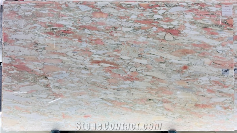Rosa Norvegia Pink Marble Slab