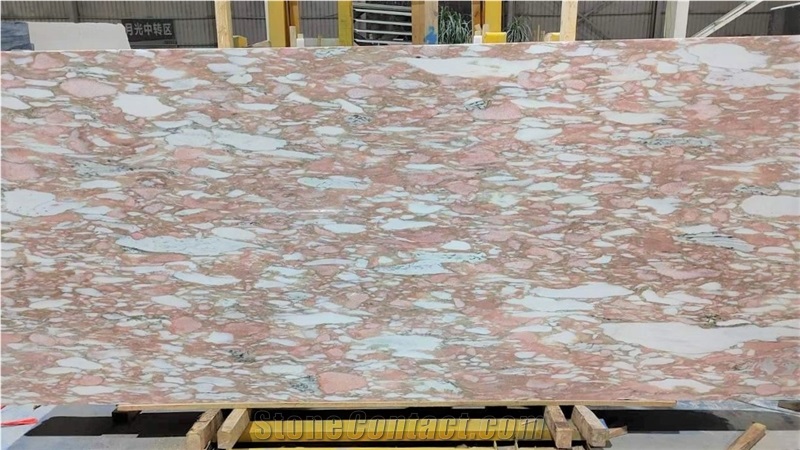 Rosa Norvegia Pink Marble Slab