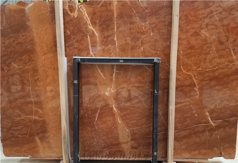 Rosso Alicante Red Marble Slab