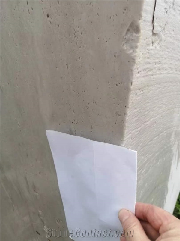 Chinese White Travertine, China White Travertine Blocks