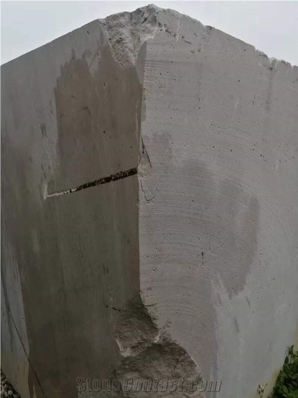 Chinese White Travertine, China White Travertine Blocks