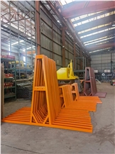A Frame Slab Racks