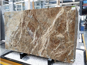 Blue Jeans Marble Table Top - Polished