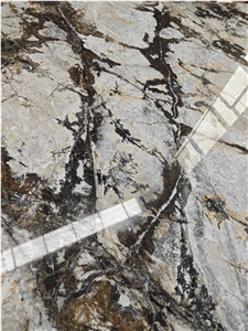 Turkey Astana Silver Grey Marble Slabs Tiles Polished