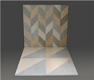 Turkey Beige Moca & Grey Moca Mosaic Tiles 1