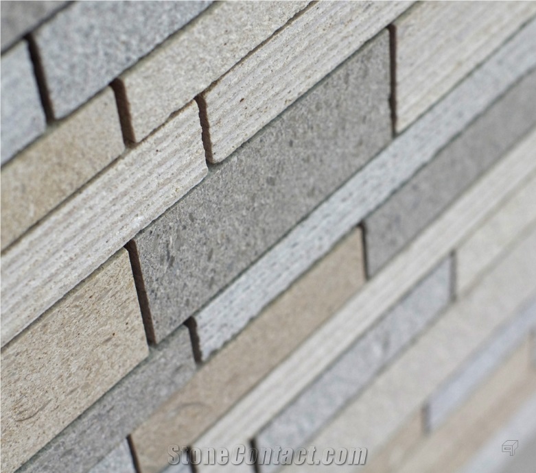 Turkey Beige Moca & Grey Moca Mosaic Tiles 2