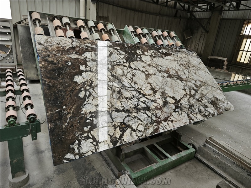 Turkey Uni Luxus Grey Marble Slabs Polish Tiles295*140