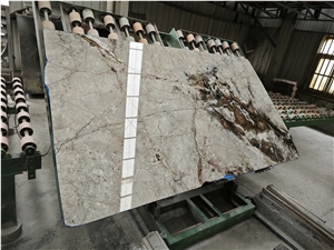 Turkey Uni Luxus Grey Marble Slabs Tiles Polished 270*150