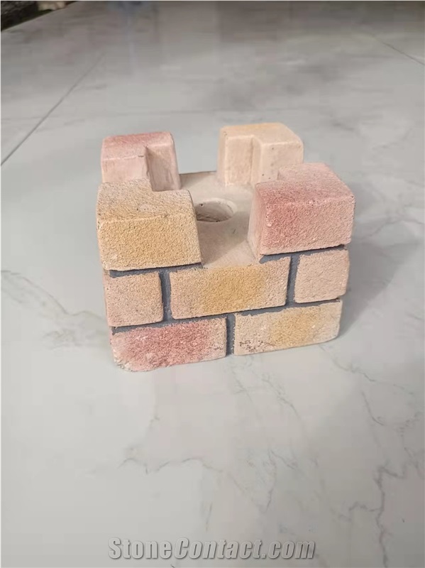 Garden Decorate Stone  Awning Weight Stone