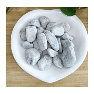 GS-005 Green Color Pebble Rounded Stone