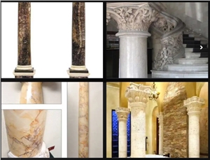 Egyptian Marble Column