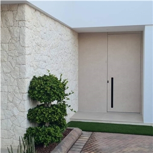 CALIZA POLAR White Limestone Irregular Flagstone For Walling