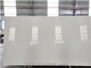 LQ-306 Vietnam Artificial Stone Ocean White Quartz