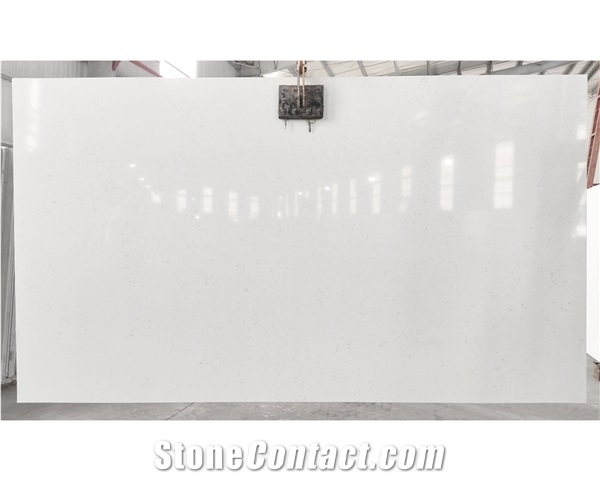 LQ-601 Carrara Quartz Vietnam Engineered Stone Slabs