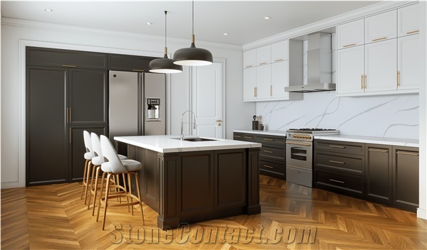 LQ-810 Big Size Artificial Stone Bold Vein Calacatta Vietnam