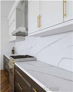 LQ-810 Big Size Artificial Stone Bold Vein Calacatta Vietnam