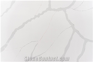LQ-812 Calacatta Gold Quartz Vietnam Quartz Surface,