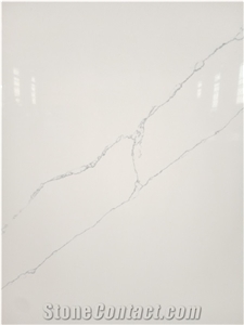 LQ-833 Hot Selling Popular Quartz Slab Vietnam Calacatta