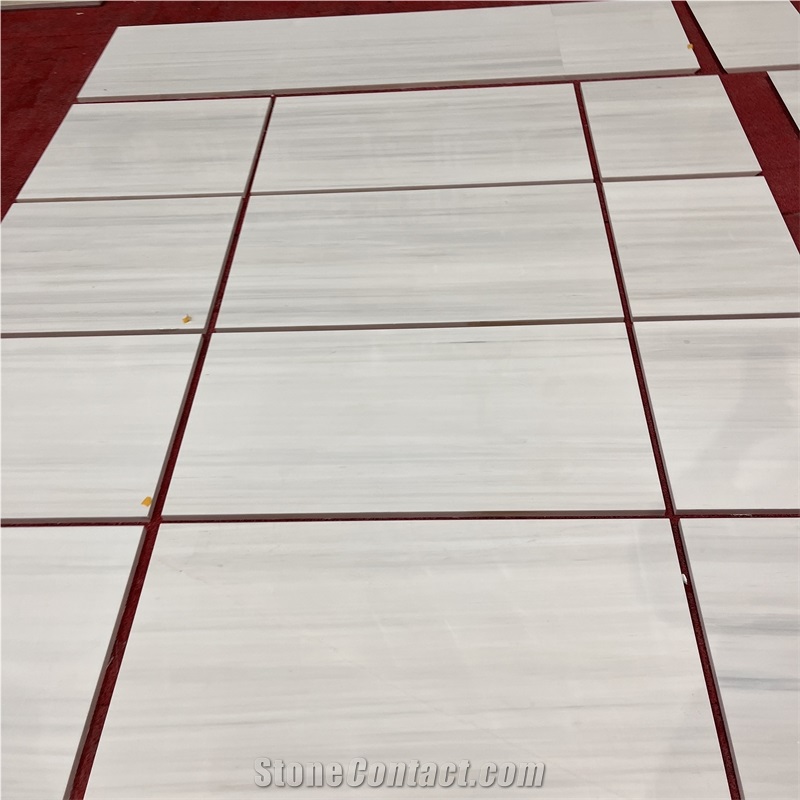 Polished Duna White Slab For Hotel Decor