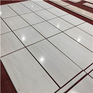 Polished Duna White Slab For Hotel Decor