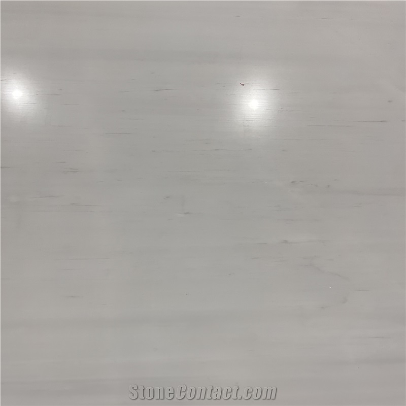 Polished Duna White Slab For Hotel Decor