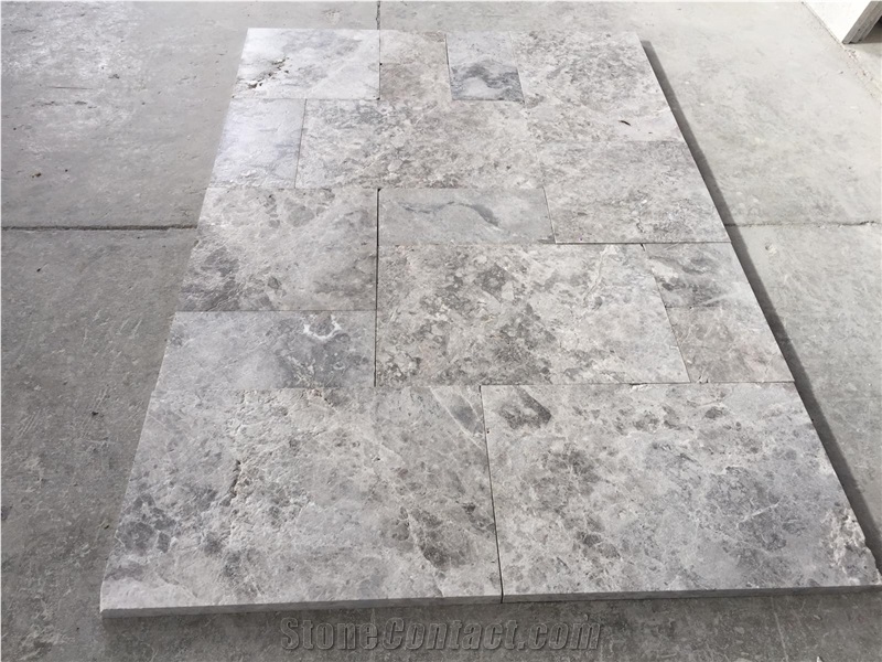 Tundra Grey Marble Tiles