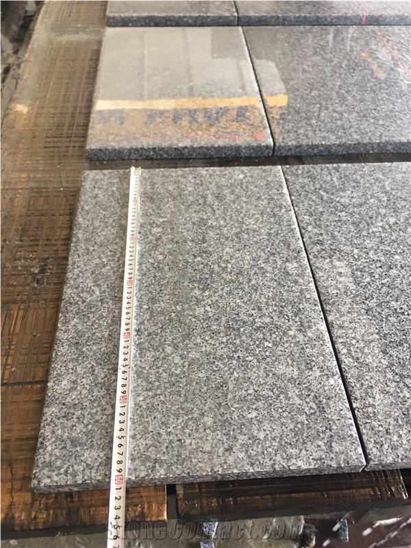 White Granite Treads