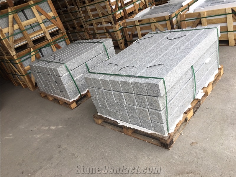 White Granite Treads