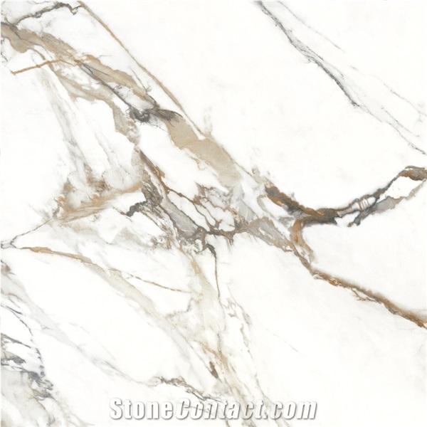 Bianco Marble Veins Gold Sintered Stone 1S03CD120300
