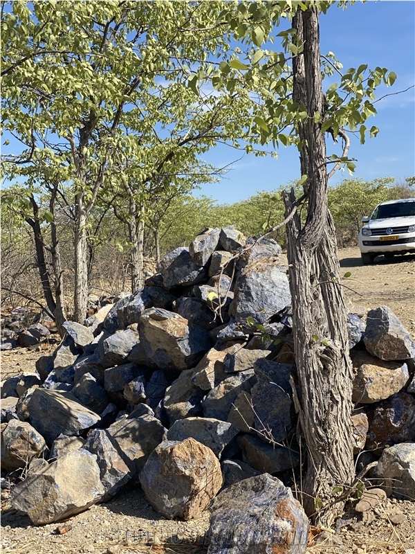 Namibia Blue Sodalite Boulders