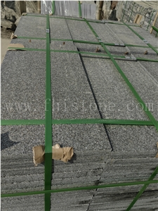 Olivine Gabbro Black Granite Flamed Pool Paver Outdoor