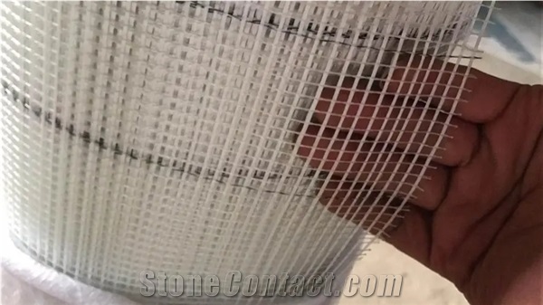 Marble Back Fiberglass Mesh For Slabs