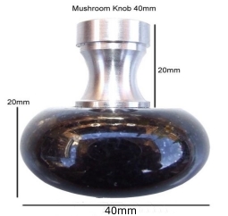 Blue Pearl Granite Mushroom Knobs Pull Handle