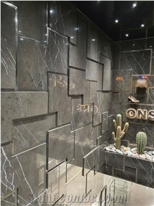 Pietra Grey Marble Slab