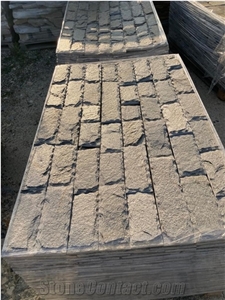 Grey Metallic Gneiss Tiles - Handmade 10L