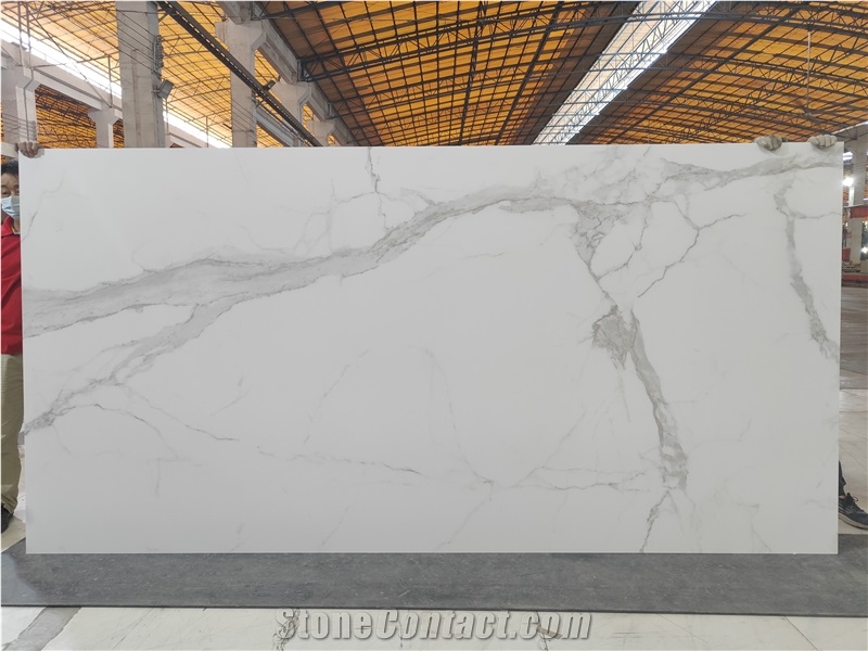 Royal Calacatta Polished/Matt Sintered Stone Slabs