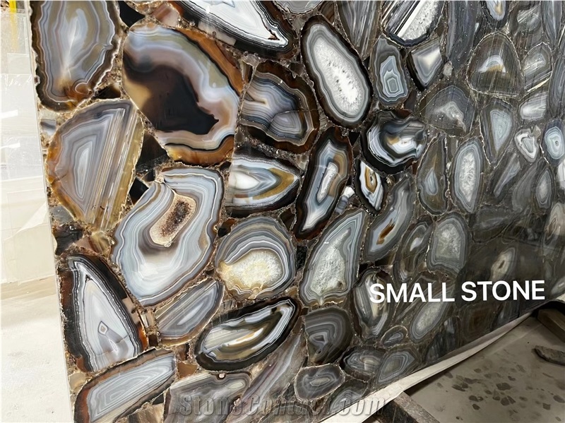Agate Round Coffee Table Tops