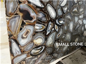 Agate Round Coffee Table Tops